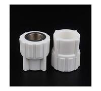 PVC 10pcs / lot PPR Femme 1/2" 3/4" 1" fil à 20 mm 25 mm 32 mm Connecteur droit PPR tuyau Plomberie Raccords PPR eau adaptateur de tuyau tuyau en PVC (Color : White, Diameter : 25mm 3l4 inch)