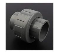 PVC 25 mm PVC Union Garden Connecteur d'irrigation Outils de conduite d'eau Connecteurs aquarium Adaptateur Connecteur mâle droit Tube rapide Joint 12/24 / ou de 48pcs beaucoup tuyau en PVC