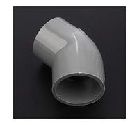 PVC 50 mm PVC coude Joints 45 degrés Jardin Connecteurs d'eau du système d'irrigation Raccords Aquarium adaptateur de tuyau Réservoir 12/24 / 48pcs tuyau en PVC