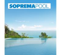 PVC Armé uni SOPREMAPOOL Premium 150/100ème-Bleu Azur