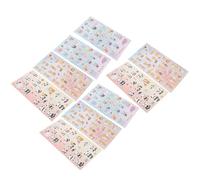 Pvc Autocollants Animaux Décoratifs 9 Feuilles