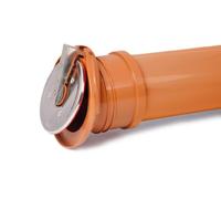 Pvc clapet en plastique chèque rabat auto fin activer le drainage remous 160mm