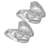 PVC Culotte D'incontinence Adulte Imperméable 2 Pièces Lavable | Couvre-couche Réutilisable, Usage Quotidien et Nocturne, pour Hommes et Femmes, Gris