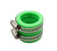 Pvc Élastomère Manchon Flexible Adaptateur en caoutchouc for carburateur de moto, 35, 40, 45mm, manchon tuyau d'admission, accessoire(45mm Green)