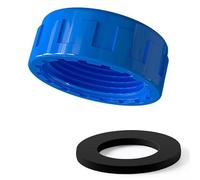 PVC Femelle Feme Faste Pipe de tuyau de mèche Blanking Pipe de tuyau de tuyau avec des anneaux en caoutchouc d'étanché bleu 40mm