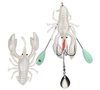 PVC Fishing Life Like Les Lours Artificial Breevis Shape Bait Sea Deep Fishing Accessoire (60g)