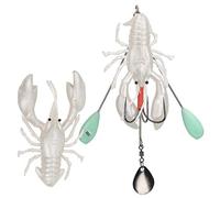PVC Fishing Life Like Les Lours Artificial Breevis Shape Bait Sea Deep Fishing Accessoire (80g)