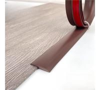 Pvc Floor Leather Edging Strip,Rubber Transition Strip For Flooring， 10ft/16.4ft Long, Suitable For Waterproof Edging And Seamless Edging Of Thresholds, Plastic Flooring, And Carpets.(Coffee,5 meters/
