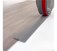 Pvc Floor Leather Edging Strip,Rubber Transition Strip For Flooring， 10ft/16.4ft Long, Suitable For Waterproof Edging And Seamless Edging Of Thresholds, Plastic Flooring, And Carpets.(Gray,5 meters/19