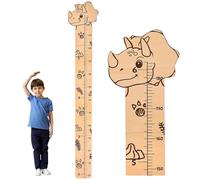 PVC Growth Chart, Wall Mounted PVC Height Record Ruler, Animal Cartoon Height Measurement for Wall, Perfect for Measuring Kids, Fun and Decorative Kids Growth Chart, Kids Growth Wall Ruler