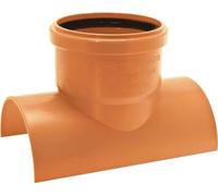 PVC klebeabzweig DN 125 x 110 mm
