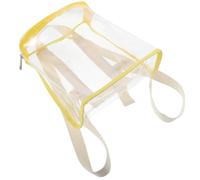 PVC Paquet à Dos Grand Format Transparent, Garçon et Filles, Voyage École | Visible D’un Coup D’œil, Imperméable, Style et Mignon, pour Garçons et Filles