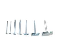 PVC Socket Saver Set, Plumbing Fitting Saver Bit, High Speed Steel PVC Pipe Reamer Tool for Removing Broken Pipe from Hub, Includes 5 6 or 7 Sizes for Water Drainage Pipes (7 pièces)