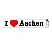 PVC Stickers - I Love d'Aix-La-Chapelle - Taille : 18 x 3,5 cm - 301916