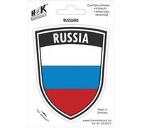 PVC Stickers - Russia - La Russie - 301343/1 - Taille env. 7,9 x 10 cm