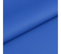PVC Tissu Simili Cuir 1,6 × 1m Tissu Faux Cuir étanche Simili Cuir pour Veste Sol canapé Coussin DIY Art Craft Tête de lit(Color:Bleu)