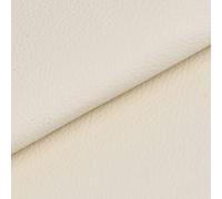 PVC Tissu Simili Cuir 1,6 × 1m Tissu Faux Cuir étanche Simili Cuir pour Veste Sol canapé Coussin DIY Art Craft Tête de lit(Color:Blanche)