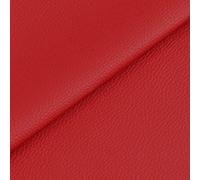 PVC Tissu Simili Cuir 1,6 × 1m Tissu Faux Cuir étanche Simili Cuir pour Veste Sol canapé Coussin DIY Art Craft Tête de lit(Color:Rouge)