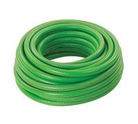 PVC Tuyau D'Arrosage 15m 1/2 " Renforcé Vert Jardin Terrasse Voiture Lavage