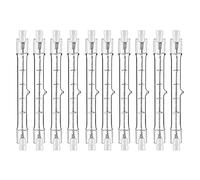 Pvczool Lot de 10 Ampoules HalogèNes R7S 118 Mm 200 W 230 V