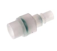 PVDF DN 7.2 Bouchon d'accouplement G 1/4 pouce filetage femelle double obturation