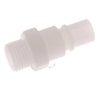 PVDF DN 7.2 Bouchon d'accouplement G filetage mâle 1/4 pouce