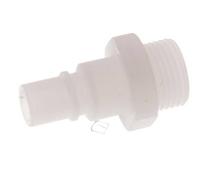 PVDF DN 7.2 Bouchon d'accouplement G filetage mâle 3/8 pouce