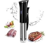 Pveanns Cuiseur sous Vide, thermoplongeur étanche, thermoplongeur IPX7, mijoteuse sous Vide avec contrôle de température par écran Tactile pour hôtels, Restaurants Occidentaux et Cuisines