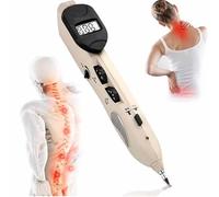 Pveanns Pointeur d'acupuncture, pointeur d'acupuncture électronique, Massage d'impulsion, 10 Types d'intensité et 10 Types de sensibilité, détection Automatique des Pieds, du Cou et des épaules