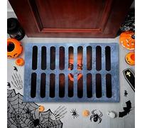 PVFZXS Paillasson d'Halloween, paillasson drôle, paillasson Halloween, tapis de bain d'Halloween, tapis 3D, tapis de sol amusant, paillasson Halloween, paillasson Il clown