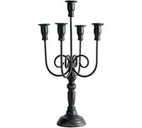 PVGYUJFD bougeoirs, Chandelier en Fer forgé à Cinq têtes, Table à Manger de Mariage, bougeoir doré aux chandelles, Ornements