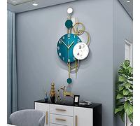 PVGYUJFD Horloges, Grande Horloge Murale de Luxe en métal Style bohème d'art Moderne-Mouvement Silencieux, décoration Fantaisie, for la Maison du Salon