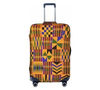 pvinnk Housse de protection élastique lavable motif ethnique africain, blanc, Medium