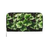 pvinnk Ivy Blossoms Portefeuille en cuir élégant pour femme Motif arbre, noir, One Size, Art