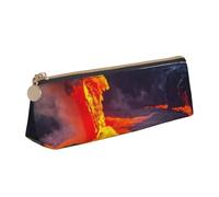pvinnk Kilauea Trousse à crayons élégante et pratique avec fermeture éclair Motif volcans