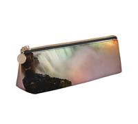 pvinnk Niagara Falls Trousse à crayons élégante et pratique avec fermeture éclair Motif Triangle Grande capacité