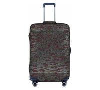 Pvinnk RRX44Z-500-fe5fbc067bebdc7e9d61b99b4d985 Housse de protection élastique lavable pour valise, protection d'équipement de voyage, blanc, X-Large