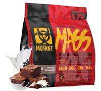 Mutant Mass 2270g Brownie au chocolat Mutant Gainers - Prise de Masse