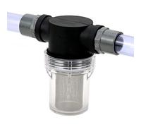 PVPJVLQSJ Filtre de Pompe agricole, Filtre précision, 1 en Ligne 1/2", 3/4", 1", 40 Mailles, à Eau, Pipeline d'irrigation Haut débit, connecteurs Jardinage (Couleur :, Taille l2 Pouces)(1l2 inch)