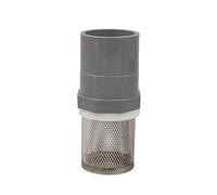 PVPJVLQSJ Filtre de Pompe agricole, Filtre précision, 1 en PVC 20/25/32 mm for à Eau d'irrigation Jardin, d'entrée, raccords tuyauterie d'aquarium (Couleur : 2,5 cm, Taille 25 mm)(Gray,20mm)