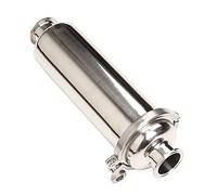 PVPJVLQSJ Filtre de Pompe agricole, Filtre précision, crépine en Ligne à Trois Pinces 1,5 '', moût vin Acier Inoxydable SS304, Brassage bière 100 200 300 Mailles, pièce (Taille: Mailles)(200 Mesh)