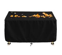 PVPQPR Housse Table De Jardin 230x130x85cm(LxWxH) Housse Salon De Jardin Exterieur Tissu Imperméable Bache Salon De Jardin pour Ensembles De Table Et Canapé avec Boucle De Verrouillage