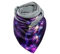 pvucpot Écharpe Femme Mode Chic Foulards Châles Écharpe Chale Femme Wrap Écharpes Châles Couleur Unie Écharpe Chaud Rétro Automne Hiver Écharpe Chaude Décontracté