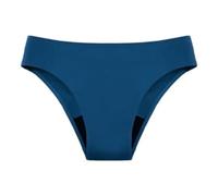 pvucpot Maillot de Bain Menstruel, Culotte Menstruelle, Fuite Menstruation Bas de Bikini Femme Short de Bain Absorbant Short de Bain Taille Haute Maillot de Bain Short Femme (01 Bleu, XS)