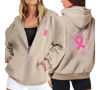 pvucpot Sweat Octobre Rose - Sweat A Capuche Femme 2026