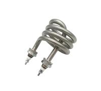 PVUVT Chauffage électrique for distillateur d'eau, 220/380V, tuyau chauffant en acier inoxydable 304, élément chauffant for eau distillée, pièces de rechange(220V 304SUS,2500W 80mm M16)
