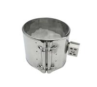PVUVT Élément chauffant à bande céramique, diamètre intérieur 120 mm, hauteur 40 mm/45 mm/50 mm/55 mm, AC 110/220/380 V, 420/480/500/600 W(380V,450W 120x55mm(IDxH))