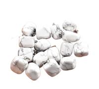 PVUVTNAHW Assortiment de pendentifs tendance en pierre naturelle, mélange de formes irrégulières, bijoux à breloques, 50 pièces(White turquoise)