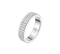 PVUVTNAHW Bague de mariage scintillante en argent sterling 925 avec diamants et moissanite de 4,5 mm for homme et femme(8)