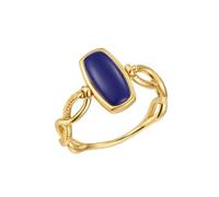 PVUVTNAHW Bague en argent sterling 925 avec lapis-lazuli et quartz rose naturel, bijou vintage en or for femme